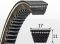 Curea AVX17x1650 La, Optibelt MARATHON X (EPDM)