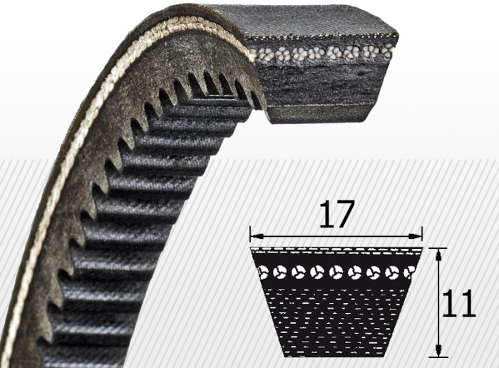 Curea AVX17x2240 La, Optibelt MARATHON X (EPDM)