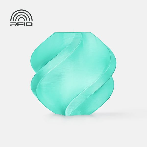 PLA Translucent Variant: Teal (13612) / Filament with spool (albastru deschis)