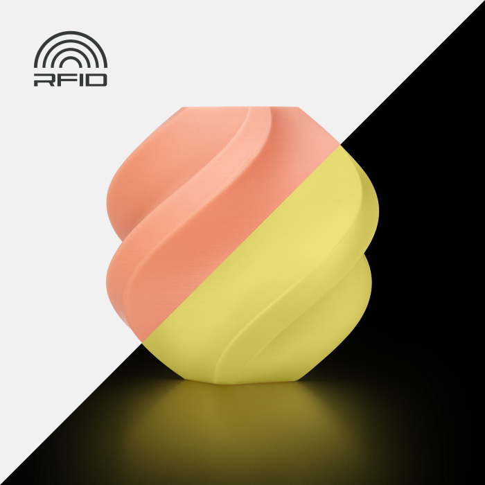 PLA Glow Variant: Glow Orange (15300)
