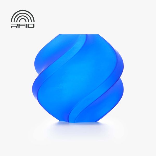 PLA Translucent Variant: Blue (13611) / Filament with spool
