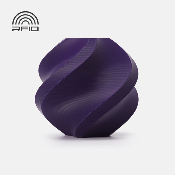 Filament Bambu Lab PLA Basic — Indigo Purple (10701), 1 kg, fără bobină (Refill)