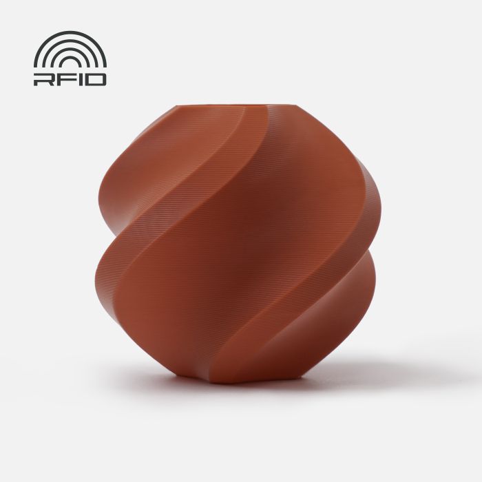 Filament Bambu Lab PLA Basic — Brown (10800), 1 kg, fără bobină (Refill)