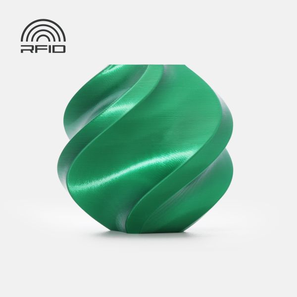 Filament Bambu Lab PLA Wood — Candy Green (13506), 1 kg, cu bobină