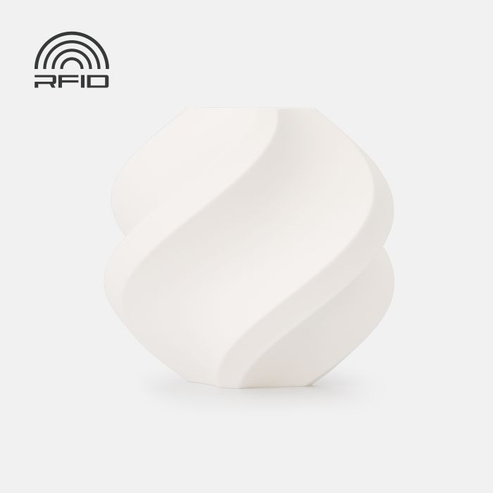 Filament Bambu Lab PLA Pure — Pure White (17100), 1 kg, fără bobină (Refill)