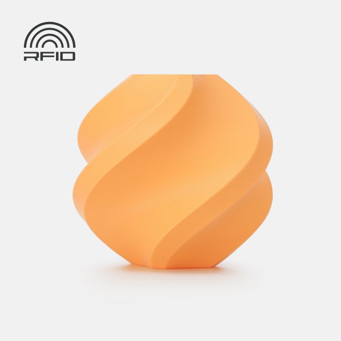 Filament Bambu Lab PLA Pure — Apricot (17300), 1 kg, cu bobină