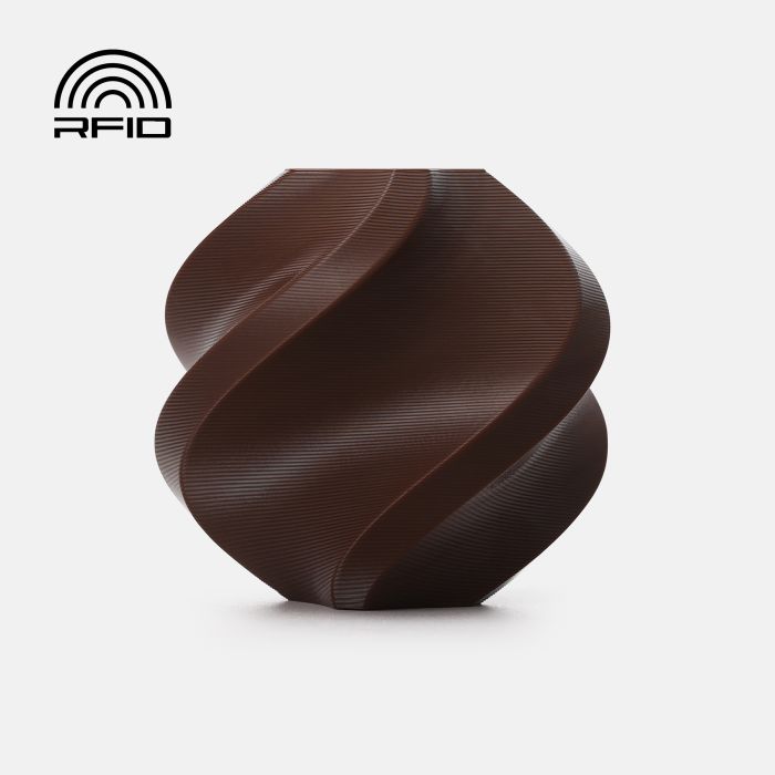Filament Bambu Lab PETG Basic — Dark Brown(30800), 1 kg, fără bobină (Refill)
