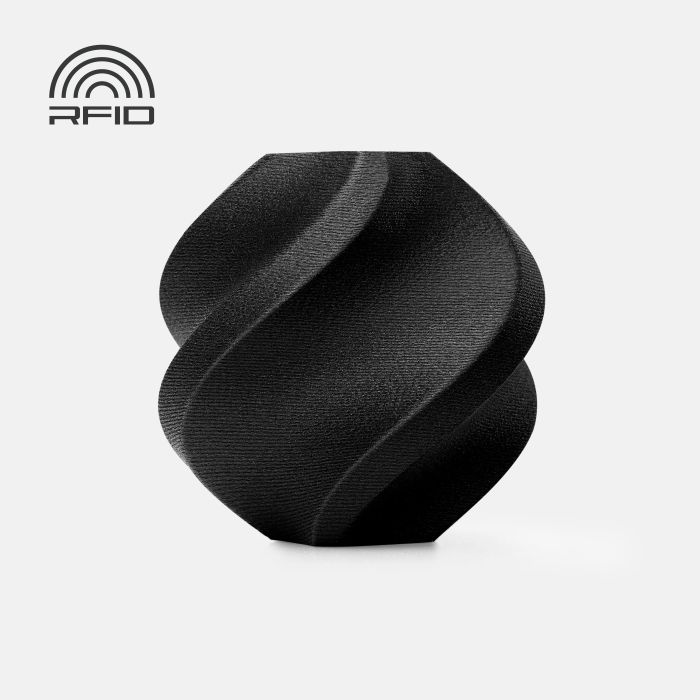 Filament Bambu Lab PA6-GF — Black (72104), 1 kg, cu bobină