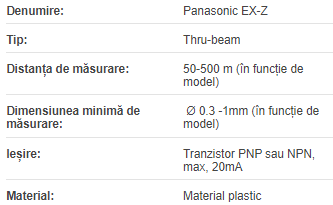 Senzor EX-Z11A-P 50mm