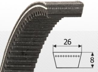 Curea VX26x8x800 Li, ConCar