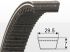 Curea VX29.5x7x1057 Li, Concar