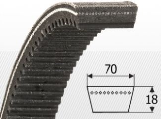 Curea VX70x18x1550 Li ConCar