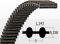 Curea D-HTD 5M 1050, Optibelt