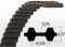 Curea D-L 187 - 050 (12.7 MM) (z=50), Optibelt