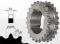 Roata de lant 10B Z12 BC1108, pt doua lanturi simple