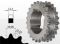 Roata de lant 12B Z14 BC1210, pt doua lanturi simple