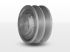 Roata de curea SPZ 060/1 aluminiu