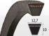Curea SPA 2832 Lw, Optibelt Red Power S=C Plus