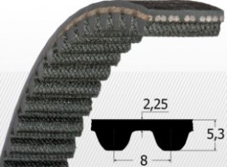Curea STD 8M 1032-20 mm, ConCar